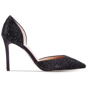 Badgley Mischka jewel Alexandra Black Women's Heels